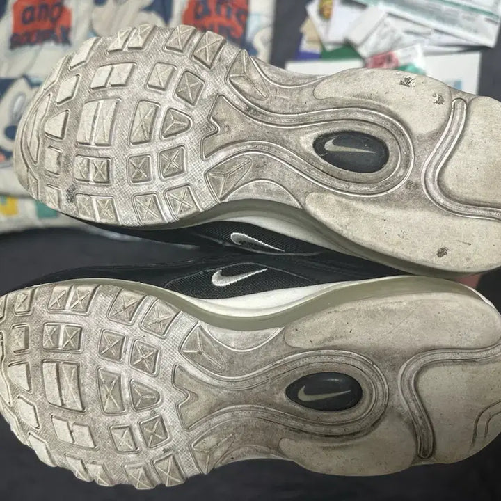 [BUNJANG] Nike Air Max 97 Black Sneakers (255mm) / 나이키 에어맥스97 블랙 255mm 팔아요