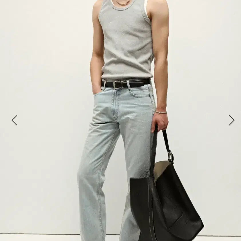 [BUNJANG] Savage Bootcut Denim Light Blue L New / [L] 세비지 부츠컷 데님 연청 새상품