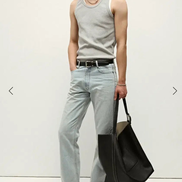 [BUNJANG] Savage Bootcut Denim Light Blue L New / [L] 세비지 부츠컷 데님 연청 새상품