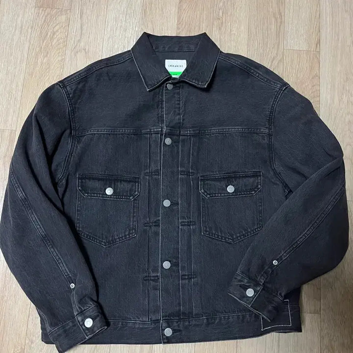 [BUNJANG] Cakiss Damaged Denim Jacket L / 카키스 데미지드 진 자켓 L