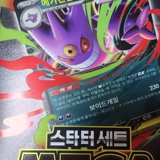 [BUNJANG] Pokemon Mega Gengar EX Starter Set / 포켓몬카드 메가팬텀 ex
