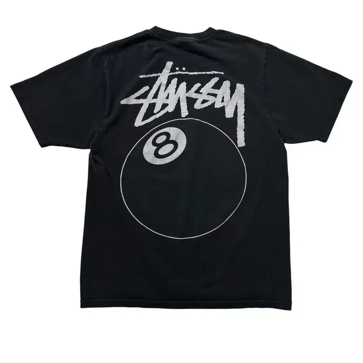 [BUNJANG] Stussy 8 Ball T-Shirt Black / [S] Stussy 스투시 8볼 반팔 티셔츠 블랙