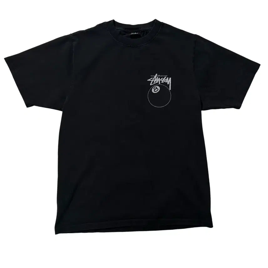 [BUNJANG] Stussy 8 Ball T-Shirt Black / [S] Stussy 스투시 8볼 반팔 티셔츠 블랙