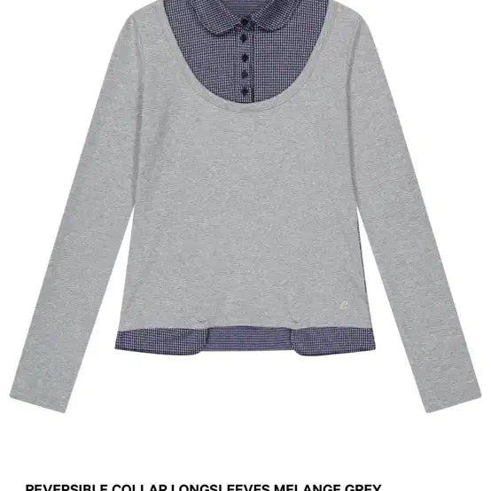 [BUNJANG] KOSEIO Long Sleeve Melange Grey / 코이세이오 롱슬리브 멜란지그레이