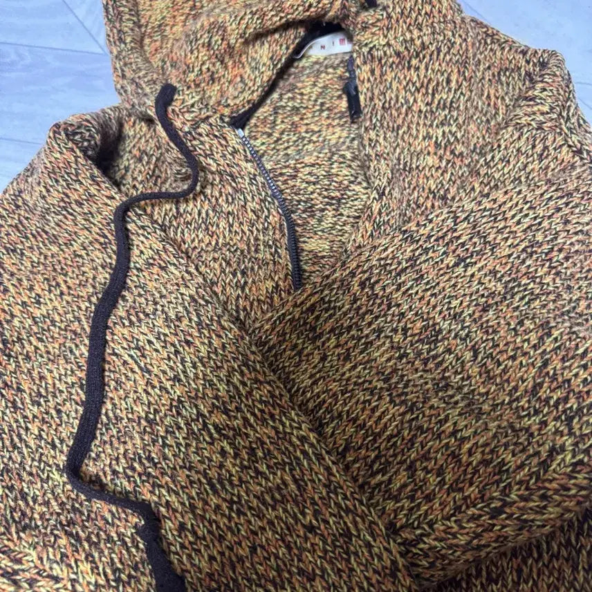 [BUNJANG] Uniqlo x MARNI Collaboration Knit Hooded Zip-Up / 유니클로 마르니 협업 니트 후드집업