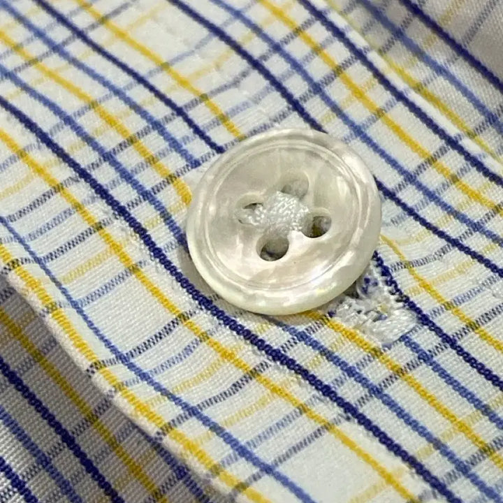 [BUNJANG] Turnbull &amp; Asser Graph Check Button-Down Shirt 16.5 42 / 턴불 앤 아서 그래프 체크 버튼 다운 셔츠 16 1/2, 42
