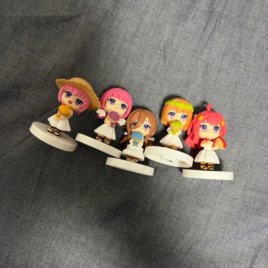 [BUNJANG] The Quintessential Quintuplets Mini Figure Full Set / 오등분의 신부 미니피규어 풀세트