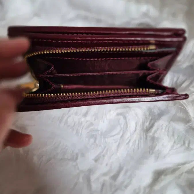 [BUNJANG] Gucci GG Card Wallet Burgundy / 구찌 GG 카드지갑 버건디