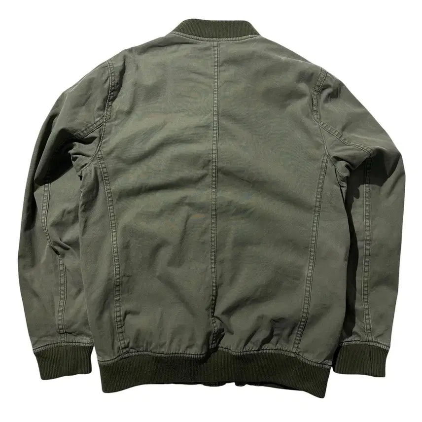 [BUNJANG] Abercrombie Washed Cotton Bomber Blouson Jacket XL / [XL] 아베크롬비 워시드 코튼 봄버 블루종 자켓