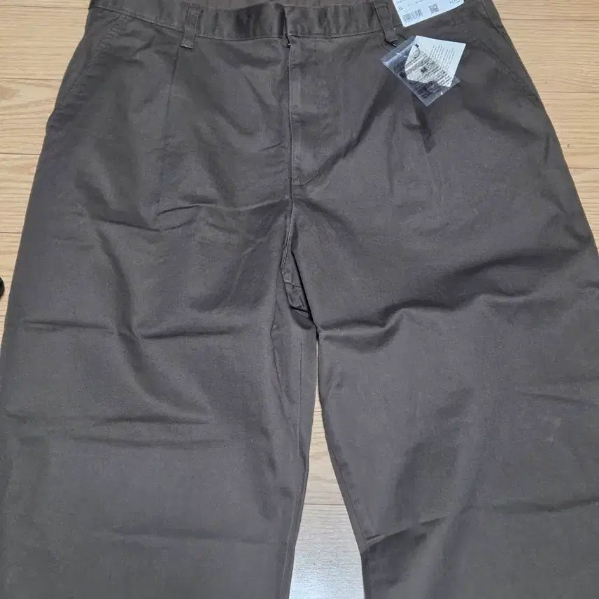 [BUNJANG] Uniqlo C Barrel Pants Brown XL / 유니클로C 배럴팬츠 브라운 XL