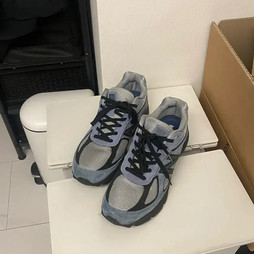 [BUNJANG] New Balance 990v4 Made in USA Arctic Grey / 뉴발란스 990v4 메이드 인 USA 아크틱 그레이 285