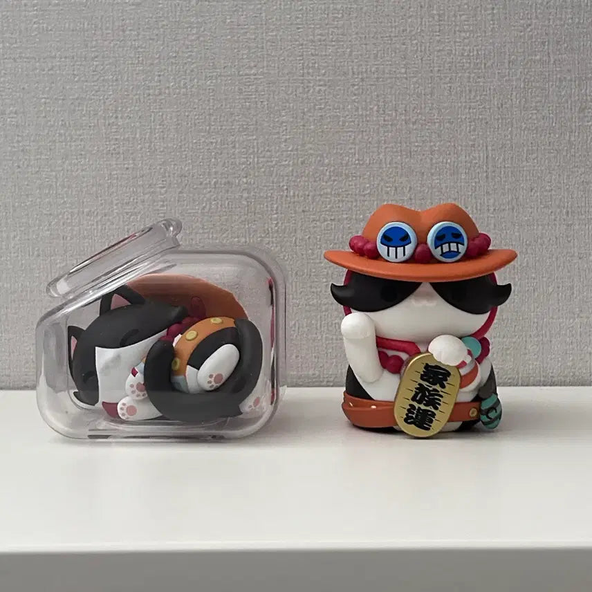 [SOLD OUT] 원피스 에이스 냥피스 메가캣 피규어 인형