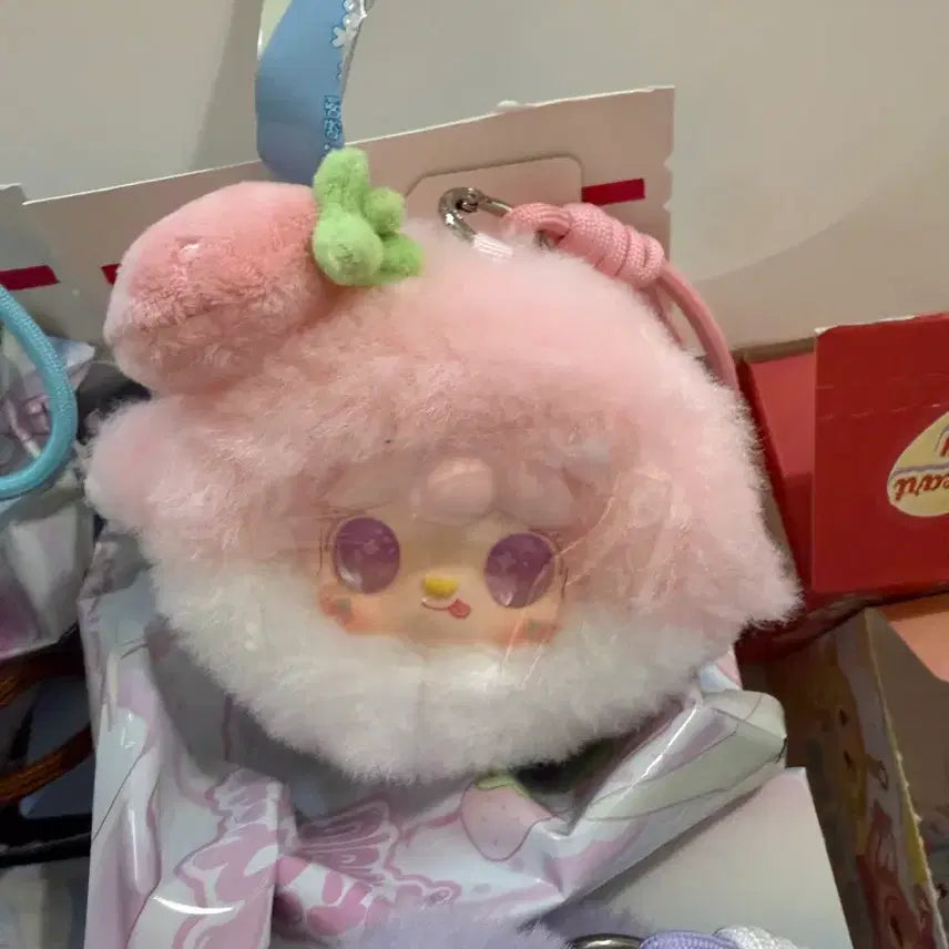 [BUNJANG] Yuki Mirror Comb Doll Keyring (4 Types) / 유키 거울빗 인형 키링 4종 판매