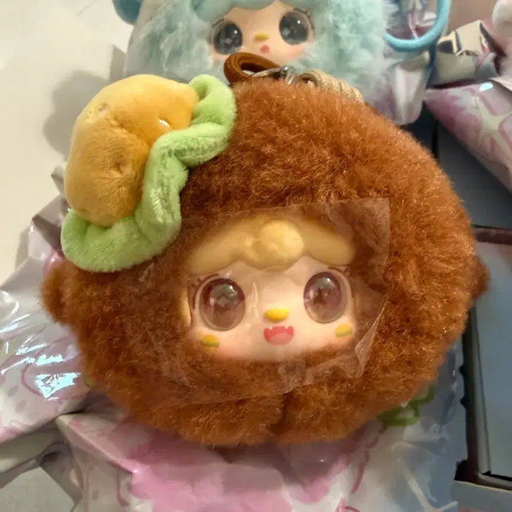 [BUNJANG] Yuki Mirror Comb Doll Keyring (4 Types) / 유키 거울빗 인형 키링 4종 판매