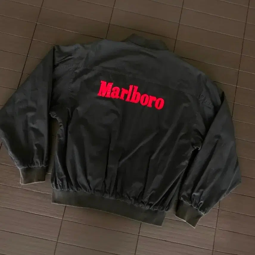 [BUNJANG] Marlboro Reversible Bomber Jacket / 말보로 리버시블 봄버 자켓