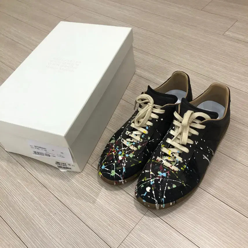 [BUNJANG] Maison Margiela Painting German Army Black / [42.5] 마르지엘라 페인팅 독일군 블랙