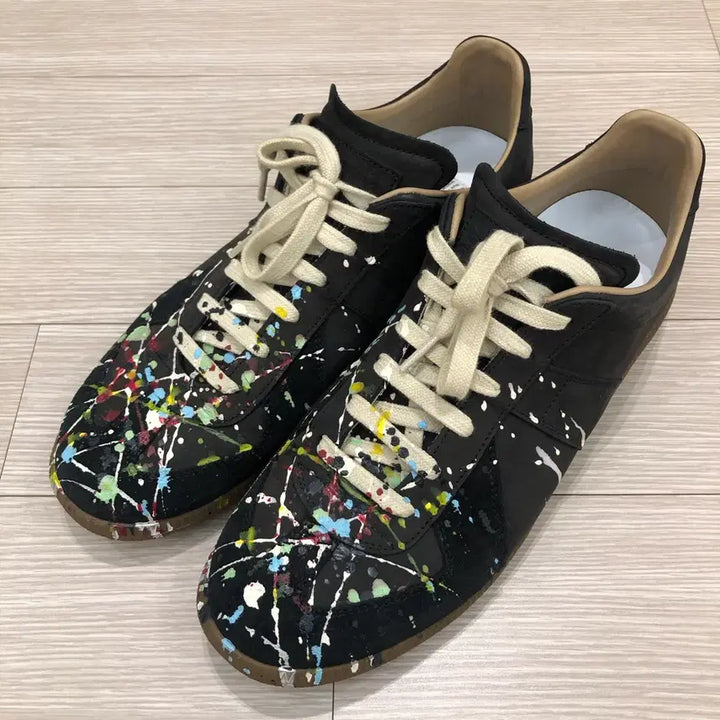 [BUNJANG] Maison Margiela Painting German Army Black / [42.5] 마르지엘라 페인팅 독일군 블랙