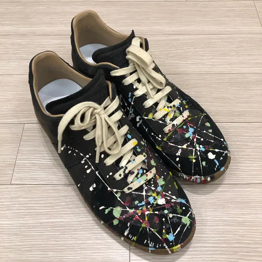 [BUNJANG] Maison Margiela Painting German Army Black / [42.5] 마르지엘라 페인팅 독일군 블랙