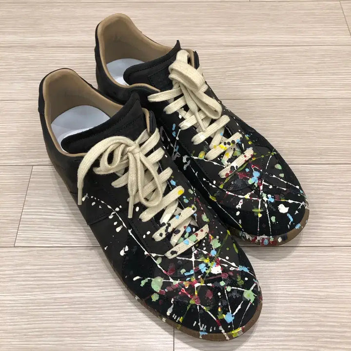 [BUNJANG] Maison Margiela Painting German Army Black / [42.5] 마르지엘라 페인팅 독일군 블랙