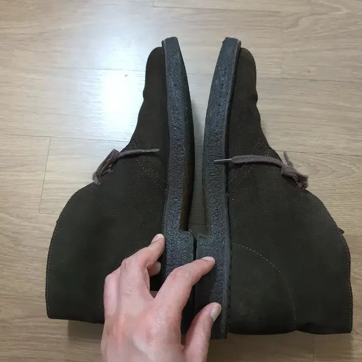 [BUNJANG] Clarks Desert Boots Dark Brown (Old Version) / 클락스 오리지날 데저트 부츠 다크브라운 구형 us9 270~275