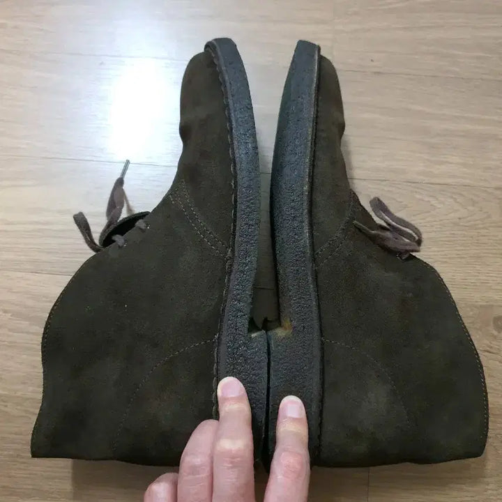 [BUNJANG] Clarks Desert Boots Dark Brown (Old Version) / 클락스 오리지날 데저트 부츠 다크브라운 구형 us9 270~275