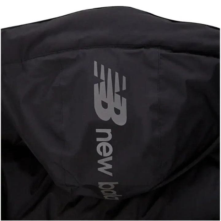 [BUNJANG] New Balance Black Long Padded Jumper / 뉴발란스 블랙 롱패딩 점퍼