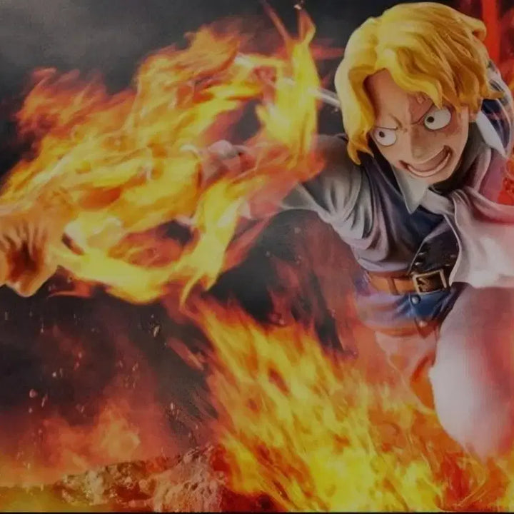 [BUNJANG] One Piece POP MAXIMUM Sabo Flame Succession Limited Edition Figure (Sealed) / 원피스 pop 맥시멈 화권 계승 사보 한정판 피규어 (미개봉)