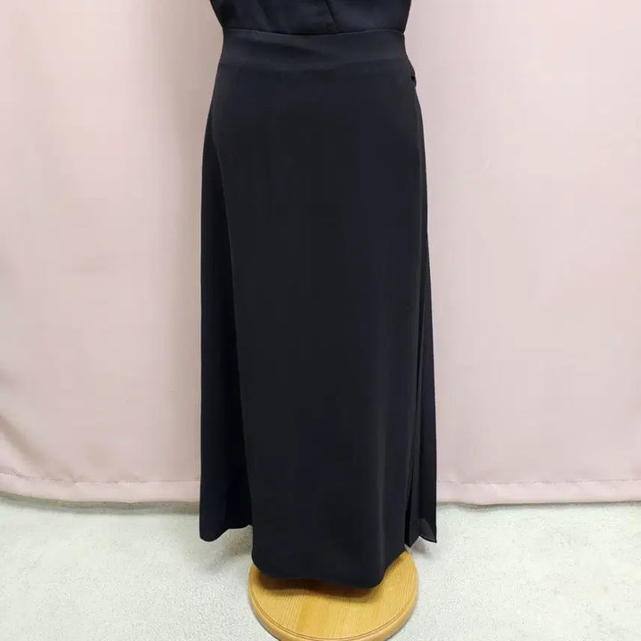 [SOLD OUT] LIST 리스트 플리츠 믹스 벨티드 뷔스티에 롱원피스