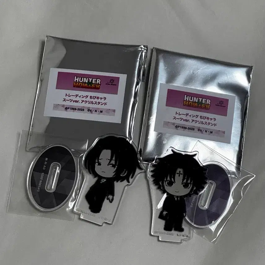 [SOLD OUT] 헌터헌터 정장 아크릴 스탠드 미니 클로로 페이탄 일괄