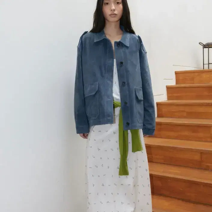 [BUNJANG] Monoha Flower Printed Lace Dress / monoha 모노하 flower printed lace dress