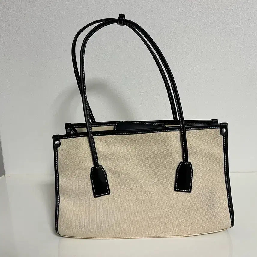[BUNJANG] Paul &amp; New York Boston Bag Canvas Black / 폴뉴아 보스턴백 캔버스 블랙