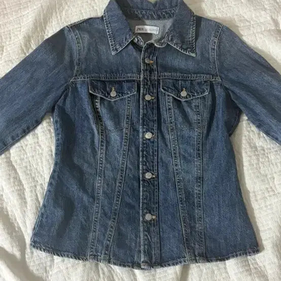 [BUNJANG] ZARA Denim Shirt / 자라 ZARA 데님 셔츠