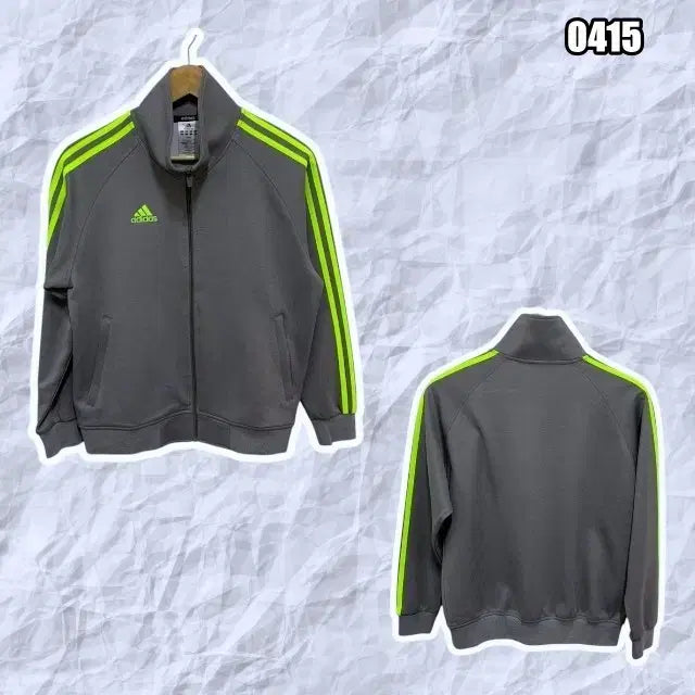 [BUNJANG] Adidas Vintage Fluorescent Three Stripes Jersey / S 아디다스 빈티지 형광 삼선 져지