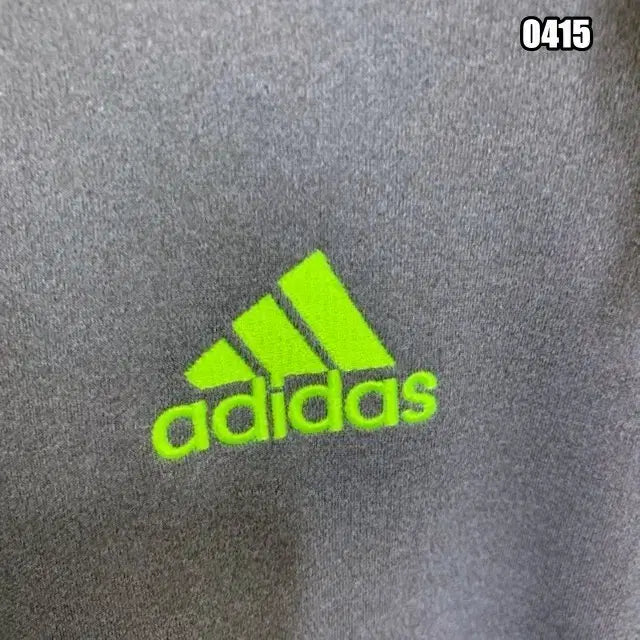 [BUNJANG] Adidas Vintage Fluorescent Three Stripes Jersey / S 아디다스 빈티지 형광 삼선 져지