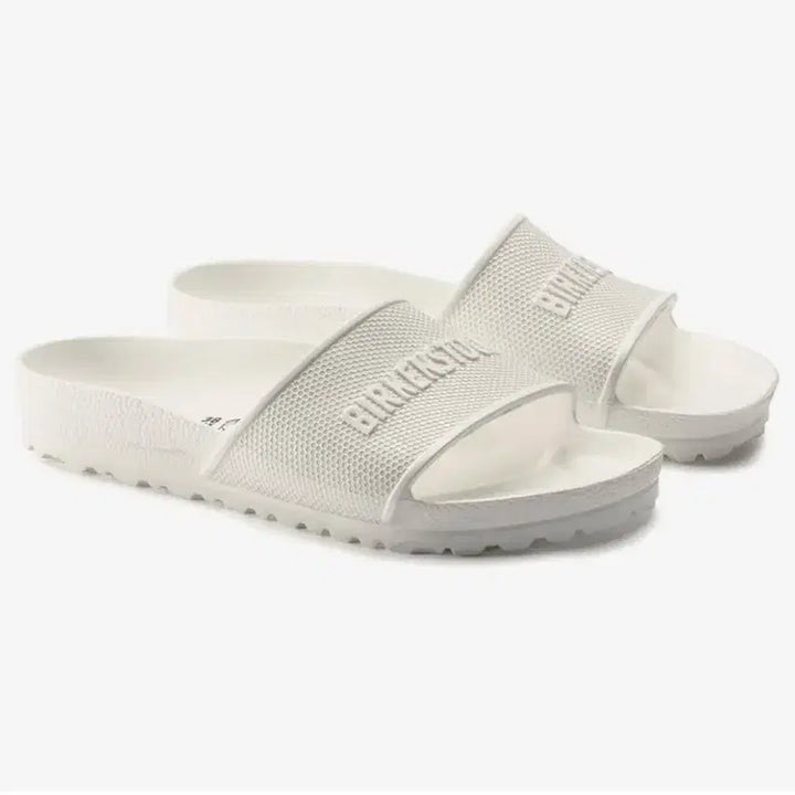 [BUNJANG] Birkenstock White Slippers / 버켄스탁 슬리퍼