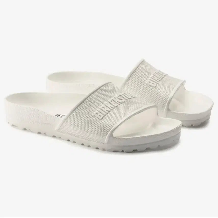 [BUNJANG] Birkenstock White Slippers / 버켄스탁 슬리퍼