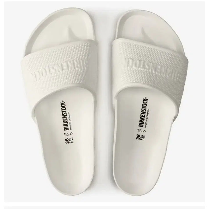 [BUNJANG] Birkenstock White Slippers / 버켄스탁 슬리퍼