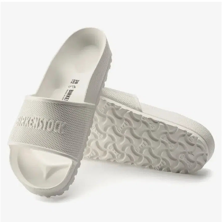 [BUNJANG] Birkenstock White Slippers / 버켄스탁 슬리퍼