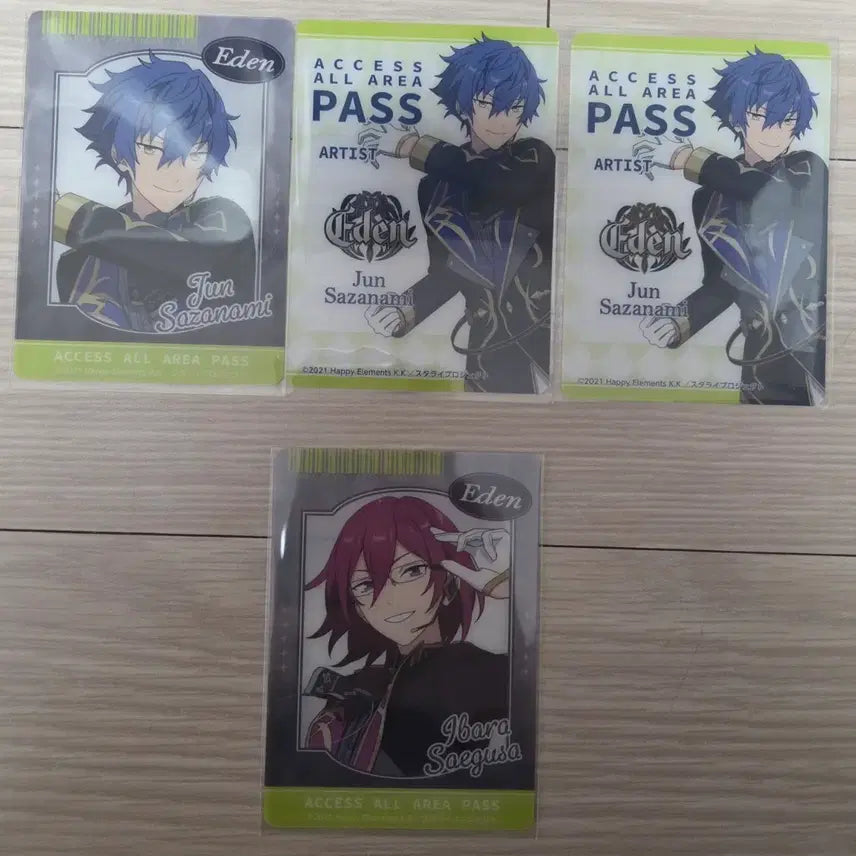 [BUNJANG] Ensemble Stars! Dream Live 9th Clear Card Set - Jun &amp; Ibara / 앙스타 쿠지 드림라 9th 이바라 쥰 클리어카드