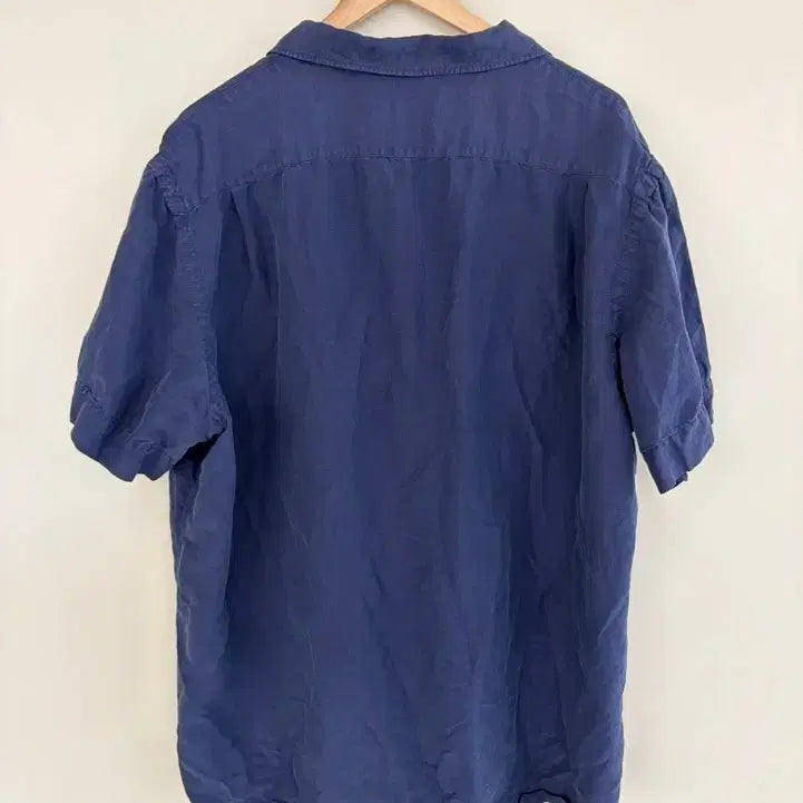 [BUNJANG] Polo Ralph Lauren Navy Pocket T-Shirt / 폴로 랄프로렌 네이비 반팔 셔츠 XXL