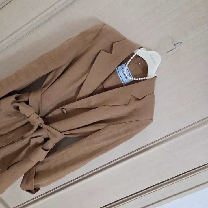 [SOLD OUT] 르깜봉 고급스런 린넨자켓