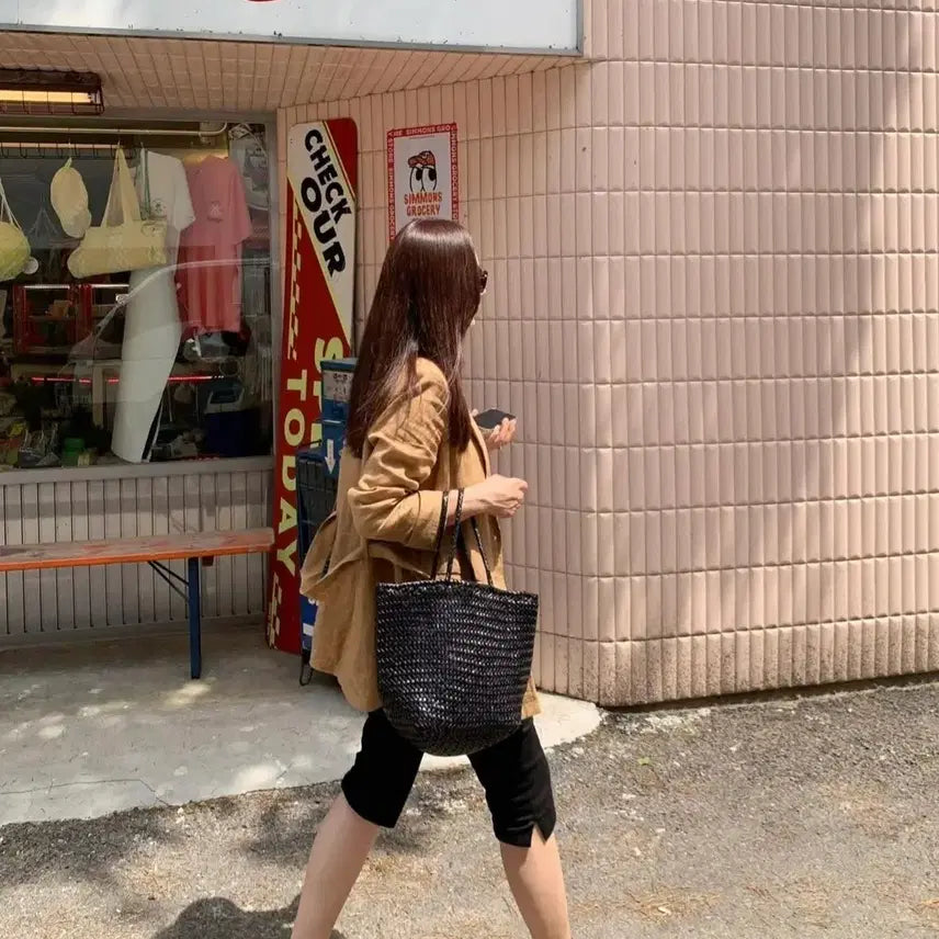 [SOLD OUT] 르깜봉 고급스런 린넨자켓