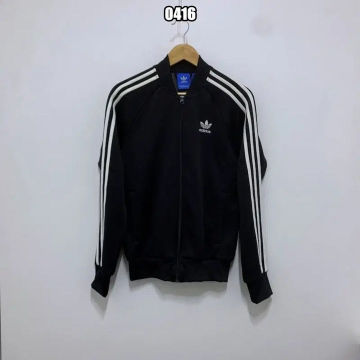 [BUNJANG] Adidas Superstar Black Track Top Jersey / S 아디다스 슈퍼스타 블랙 트랙탑 져지