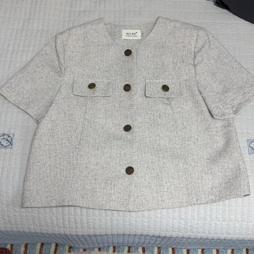 [SOLD OUT] 트위드 자켓 (쿠앤크색상)