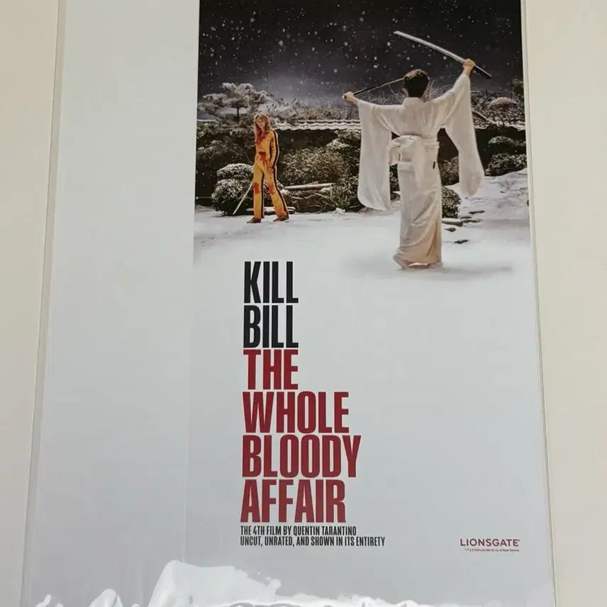 [BUNJANG] Kill Bill Saturday Poster and Mega Original Ticket Bundle Set / 킬빌 메가 오티 + 새터데이 포스터 2종 일괄