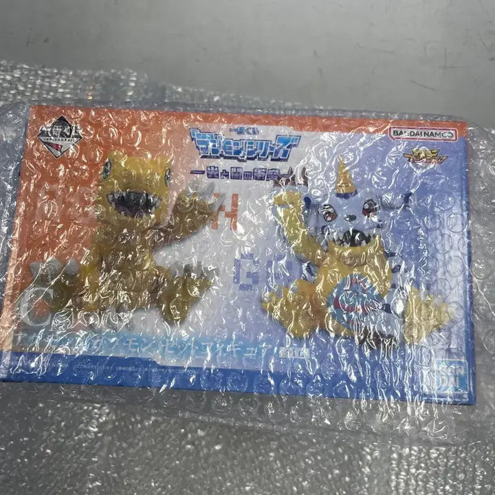 [BUNJANG] Digimon Agumon &amp; Palmon Figure - Unsealed / 미개봉) 제일복권 디지몬 아구몬 파피몬 c상 2개