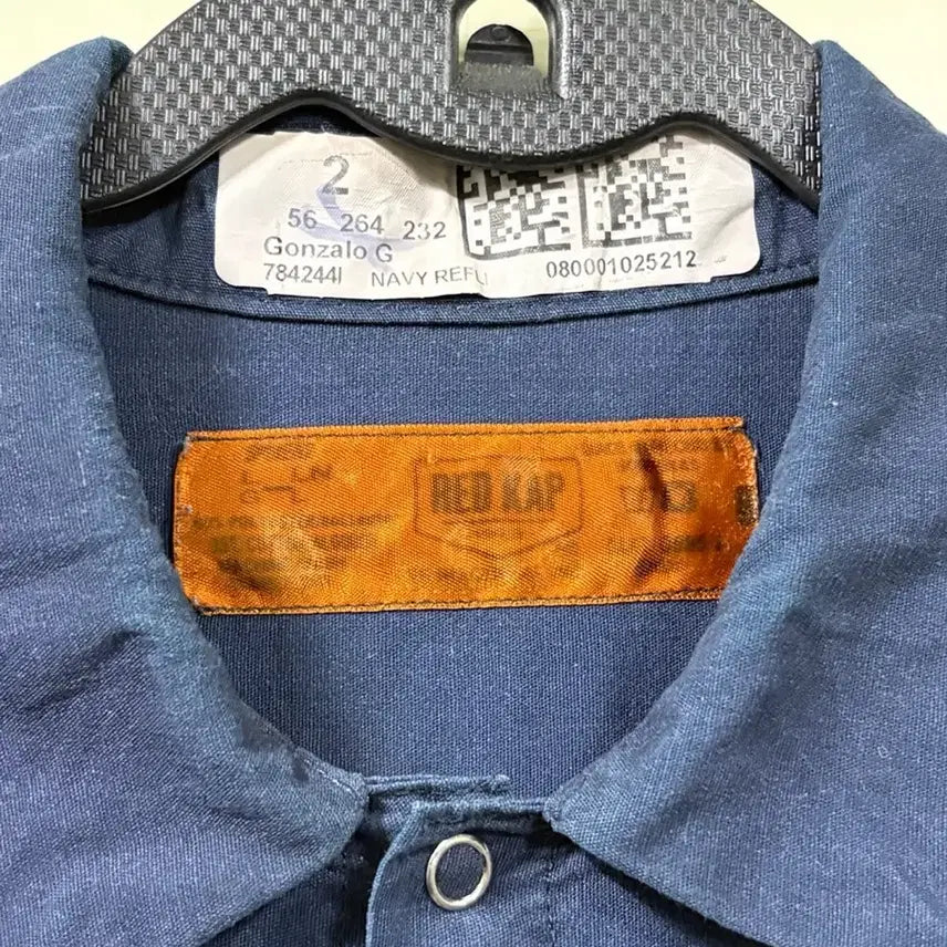 [BUNJANG] Red Kap Workwear Short Sleeve Shirt / Red Kap 레드캡 워크웨어 반팔 셔츠