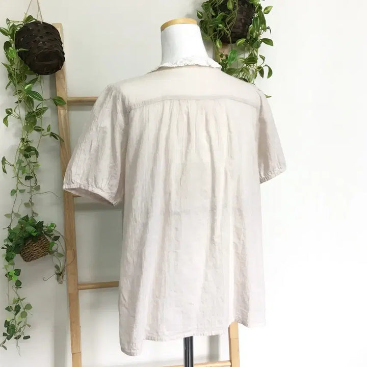 [BUNJANG] Hong Kong Lace Collar Blouse / JPN/ 홍콩블라우스 레이스 카라 블라우스 모리걸블라우스 둥큰카라블라우스