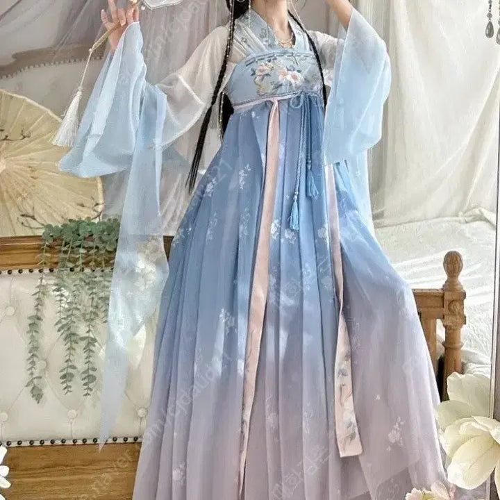 [SOLD OUT] [판매/신품] 한푸 프리사이즈 (고전,중국풍,선녀옷,코스프레)