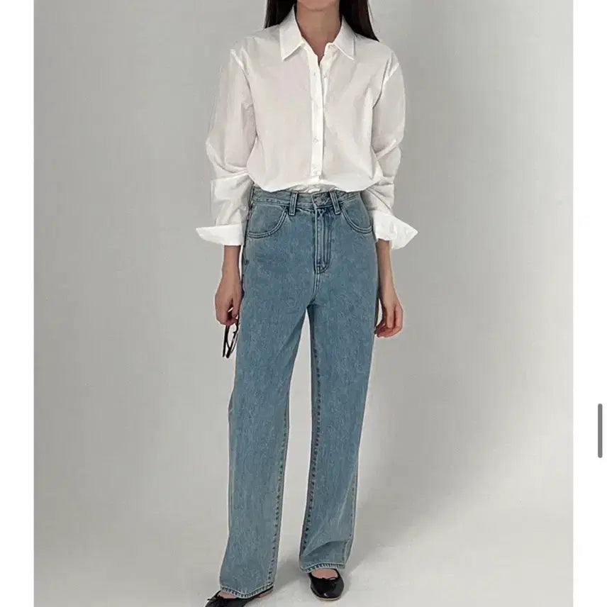 [BUNJANG] Ganaesra Nuos Denim Jeans / 가내스라 누오스데님 중청 롱xs